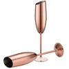 304 Stainless Steel Beveled Champagne Cup Goblets Cocktail Martini Wine Glass Champagne Glasses Stemware for Bar Utensils