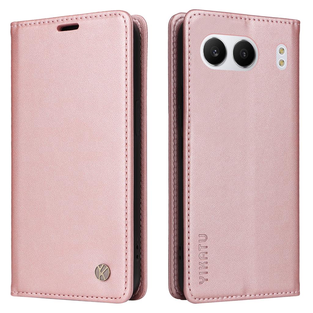 YIKATU YK-001 For OnePlus Nord 4 Case Stand Leather Phone Cover Strong Magnetic Closure
