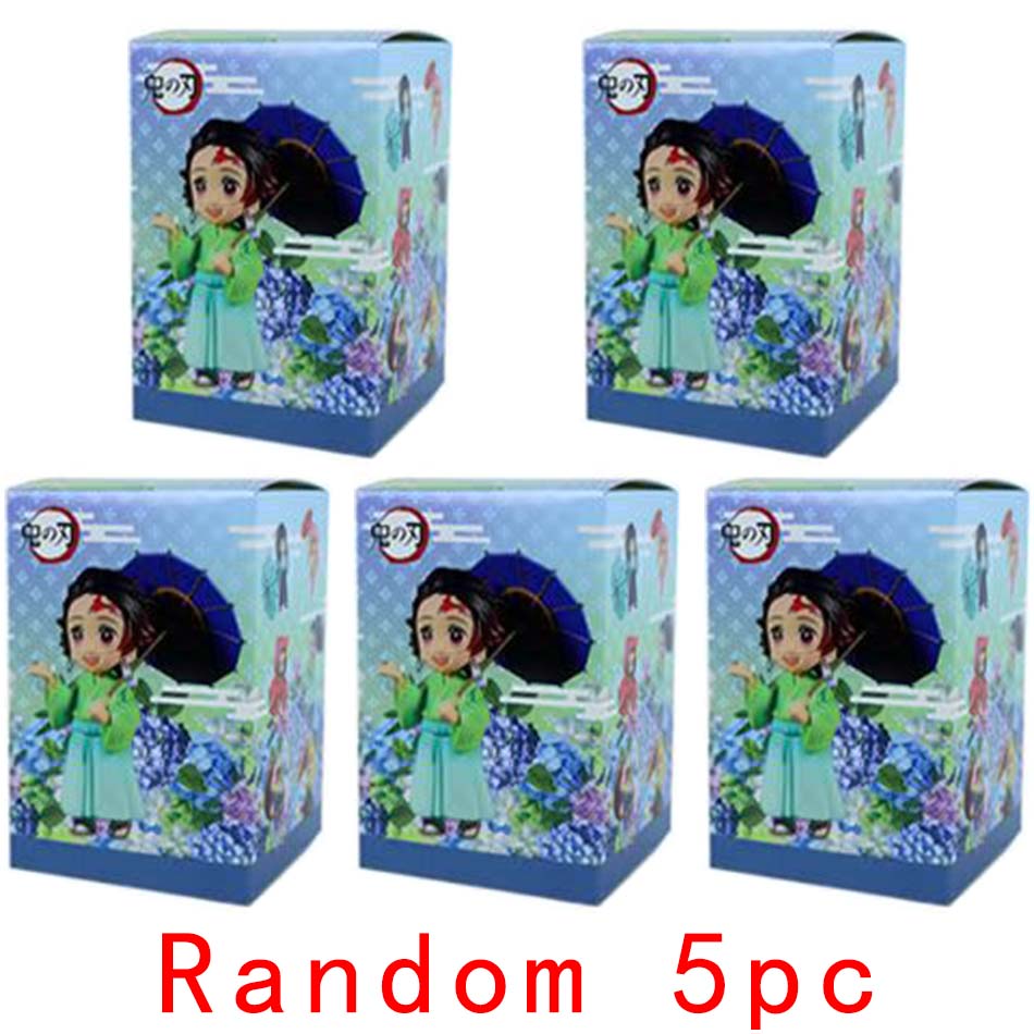 Model Creative Model New Hot Sale Demon Slayer Tanjiro Nezuko anime cartoon figure personalized statue ornament box Gift
