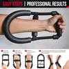 Adjustable Wrist Strengthener & Grip Trainer | Forearm & Hand Workout Equipment, Portable Home Gym Fitness Tool, Muscle Trainer, Non Electric Exercise
