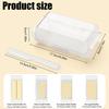Airtight Butter Dish With Spatula Space-Saving Sealed Butter Box Cheese Storage Box For Refrigerator Door Shelf