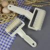 Pizza Dough Roller Cutter, Plastic Baking Texture Wheel for Cake Decorating, Manual Ribbon Stripe Cutter for Pastry Cookies, Kitchen Tool