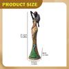 African Figurine Handmade Modern Statues and Sculptures Unique Women Statue for Office Shelf