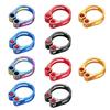 Aluminum Alloys Cycling SeatPost SeatPost Clamps Bicycles SeatPost Clamps Hollows Locking Mountain Bicycles Seatpost Clamps