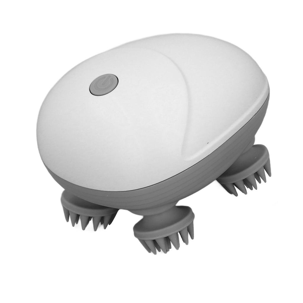 Electric Head Massager Automatic Scalp Headache Body Massager with Removable Massage Head for Home Use