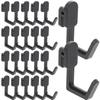24 Pcs Pegboard Tool Holders Hook Craft Room Organizers and Storage Coat Hanger Hooks for Pegboards