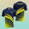 Mode Tafeltennis Trainingsshirt Zomer Heren T-shirt Buiten Tennis Uniformen Casual Ronde Hals Korte Mouw Tafeltennis Uniformen