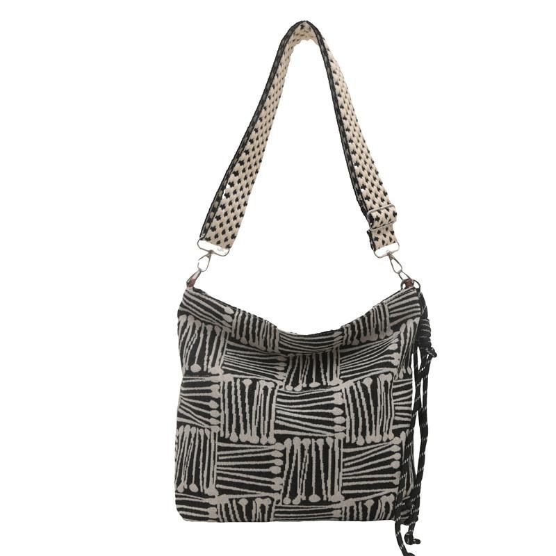 Trendy Versatile Crossbody Tote Bag For Students Featuring Spacious Design And Fashionable Colors Available