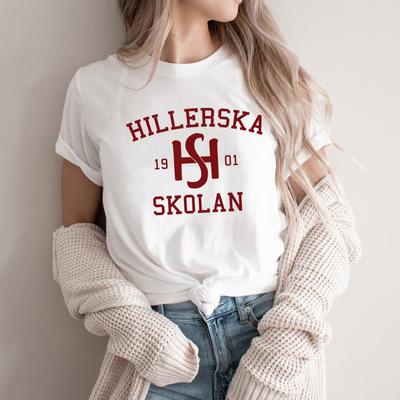 Young Royals Hillerska Skolan Tshirt Tv Show Inspired T-Shirt Women Graphic T Shirts Short Sleeve Tees Streetwear Top