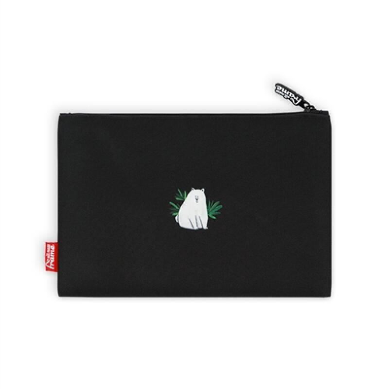 Pouch / Save the earth_Black