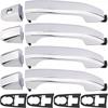 4-Piece Exterior Door Handles for 2014-2017 Chevrolet Silverado 1500
