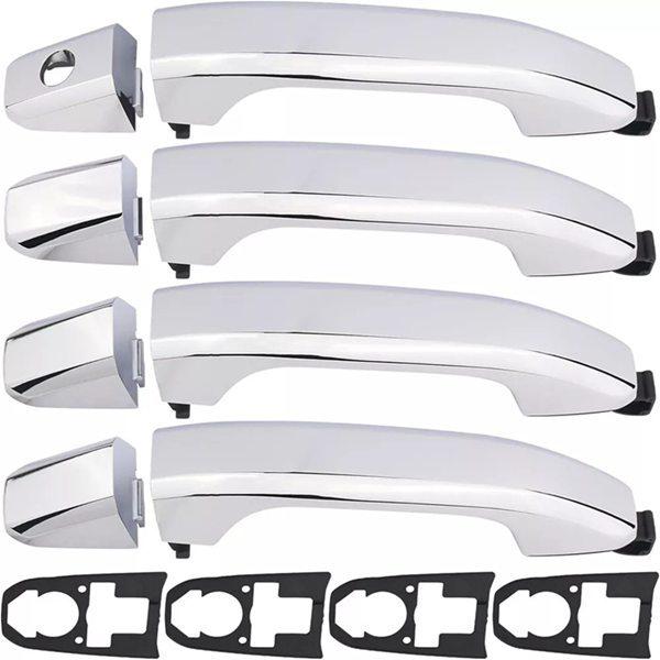 4-Piece Exterior Door Handles for 2014-2017 Chevrolet Silverado 1500