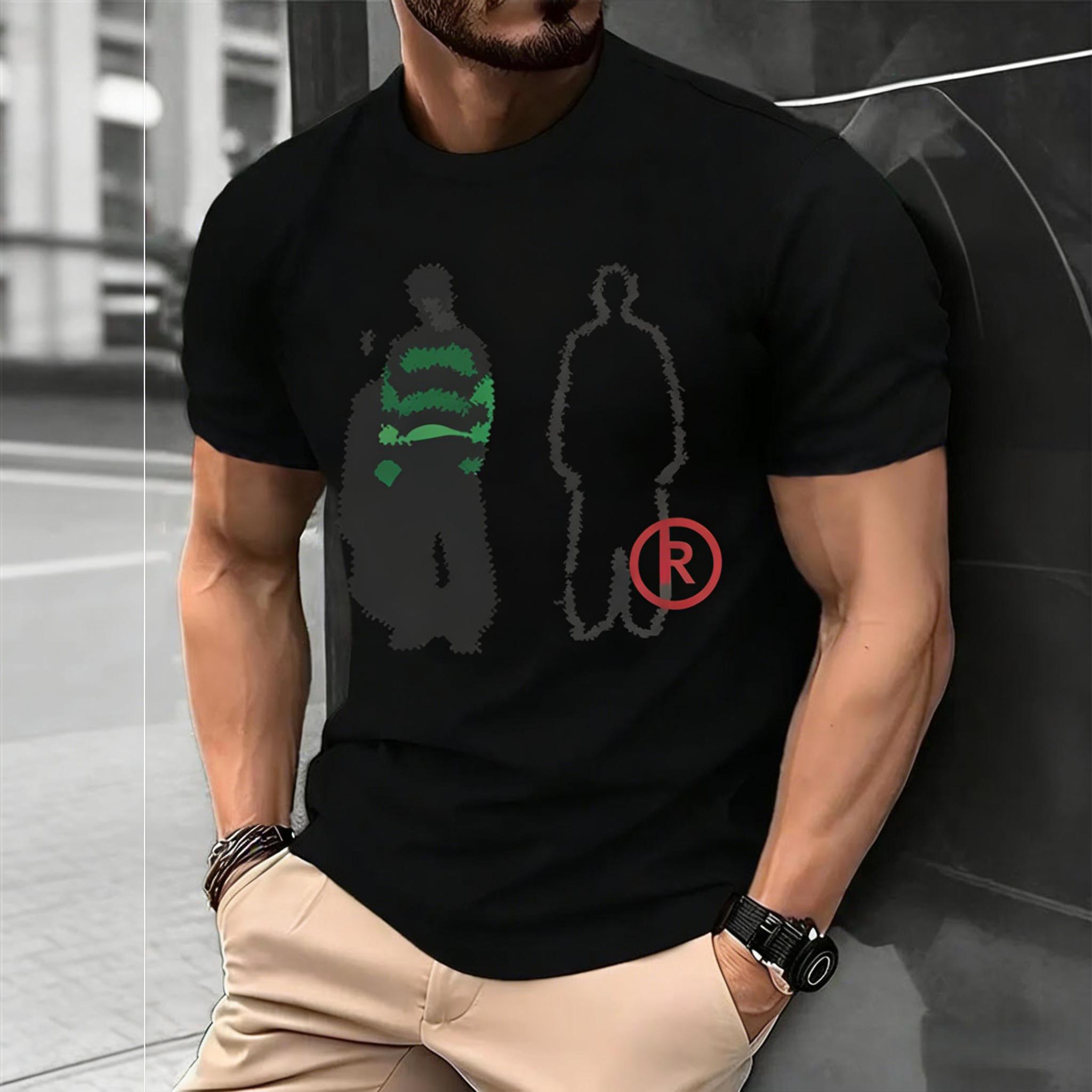

Comfortable Summer New Niche Street Style Versatile Shortsleeved Tshirt for Both Men and Women Casual and Trendy Oversize Top 4XL