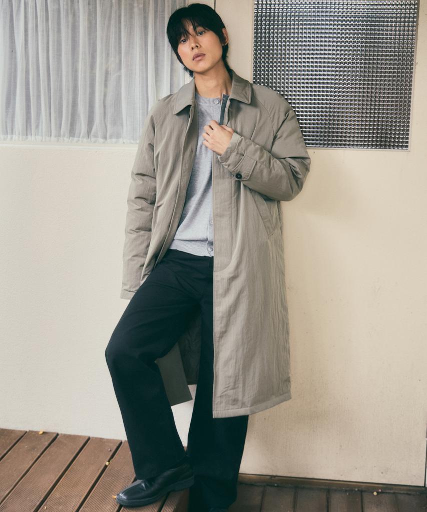 Wednesday Oasis [Atelier Edition] Mac Trench Padded Coat_Khaki(Wc25-Ot04)