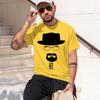 2026 New Model Summer Unisexs Short Sleeved High Quality 100cotton Printed Casual For Unisex Oneck Cool Casual Loose Hip Hop Male T