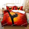 Karate Kid Bedding Set Boys Girls Twin Queen Size Duvet Cover Pillowcase Bed Kids Adult Fashion Home Textileextile