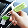 Car Accessories Double Head Car Air Outlet Dashboard Cleaning Cloth Brush Dust Remove Tool