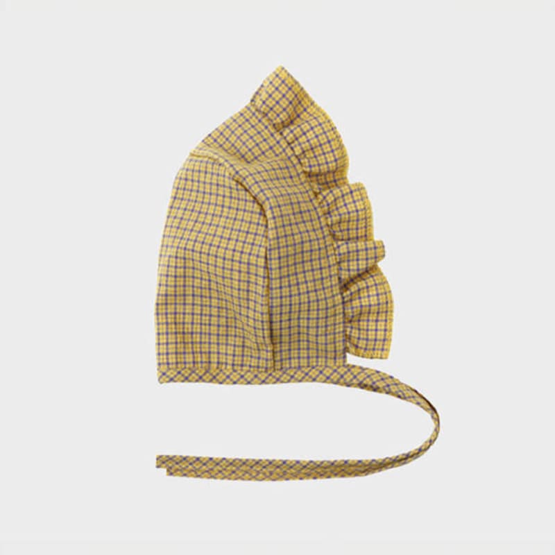 [Pet] Check Bonnet (M)