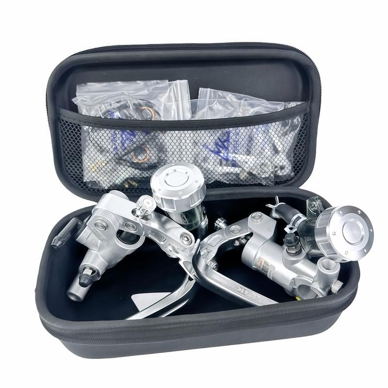 15mm Piston Motorcycle Foldable Clutch Brake Lever Anti-Drop CNC Aluminum  Adjustable Universal Modification Accessories Upgrade