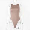 Sommer Streetwear Bodysuit Mit Doppellagigem Milchseidenstoff Für Damen