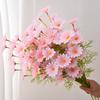 5 Heads Chamomile And Daisy Simulation Flowers Living Room Decoration Home Decoration Wedding Handheld Flowers Fake Flowers