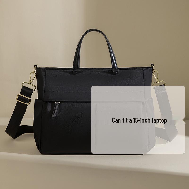Women's 15.6" Laptop Tote Bag - Large Capacity Shoulder & Crossbody Handbag
