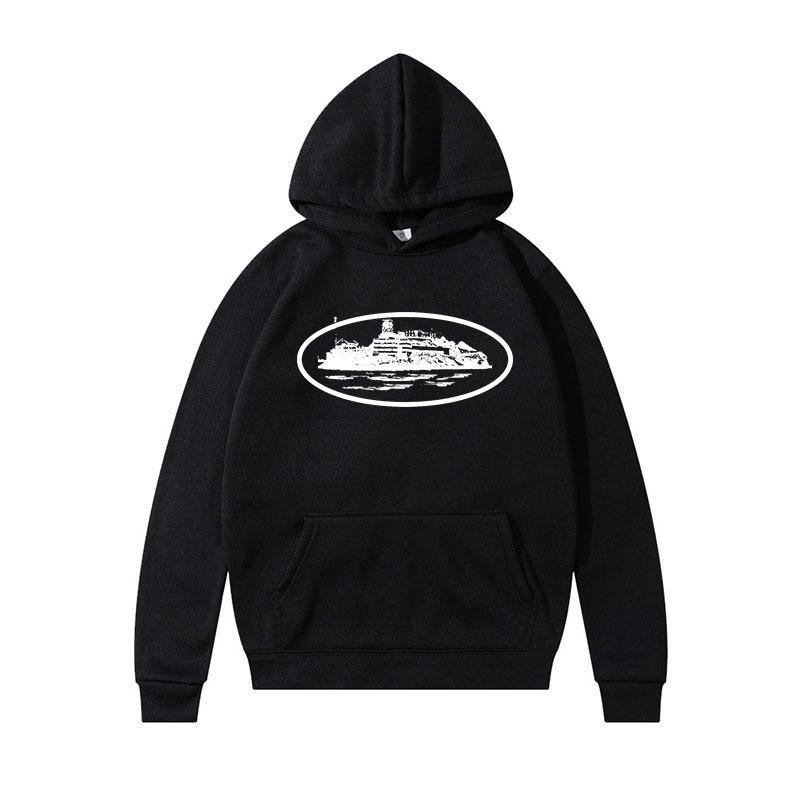 Corteiz Alcatraz Print Hoodie - High Street Men's Bestseller