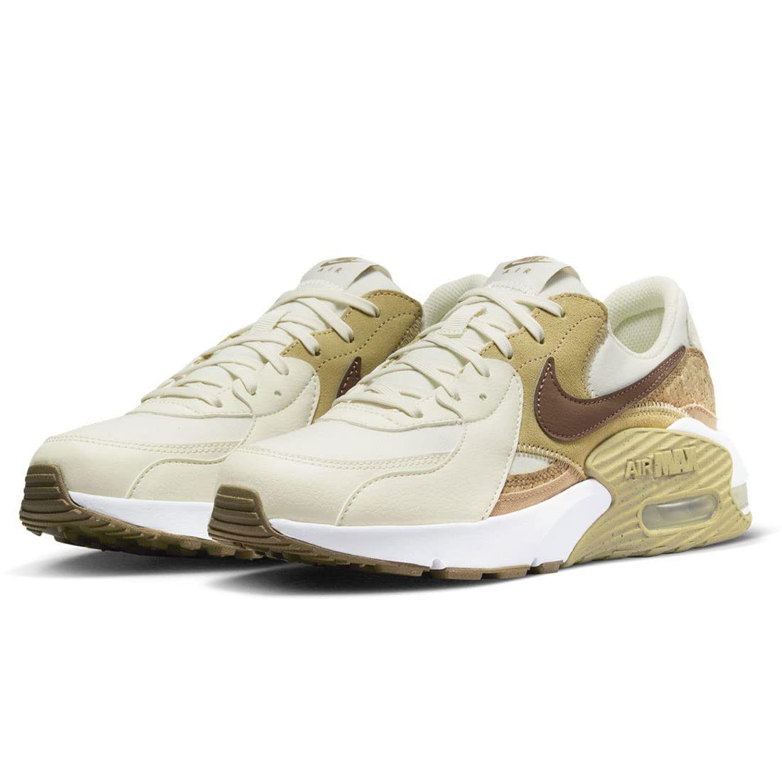 

Air Max Excee W AIR MAX EXCEE Nike Japan Authentic Product [Nike] White/Beige/Brown DJ1975-001 25.0cm