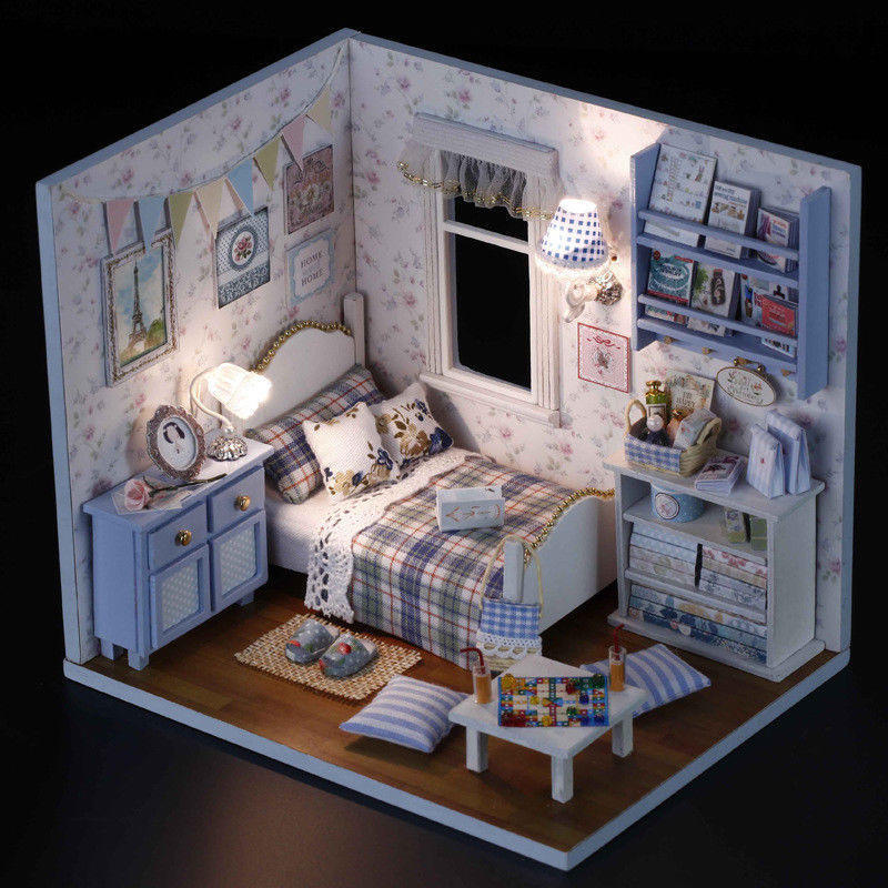 Diy Doll House Wooden Miniature Furniture Assemble Kit Handmade Model Toys At Affordable S Free Real Reviews With Photos Joom Diy Doll House Wooden Miniature, How To Make A Miniature Furniture