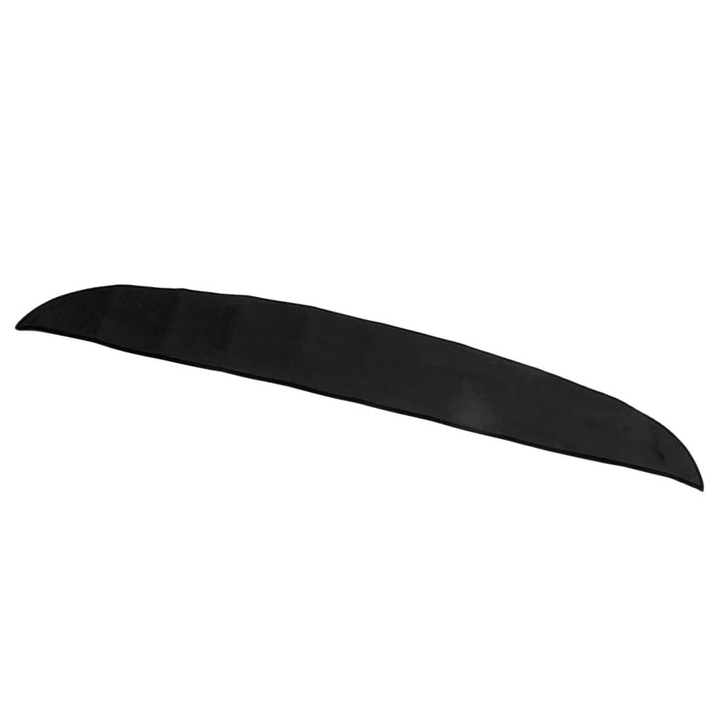 Izolace krytu palubní desky Protiskluzová flanelová podložka na kryt palubní desky Náhrada pro Tesla Model 3 2017 až 2023 Černá