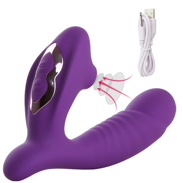 Vibrateurs de succion vaginale en Silicone, 10 vitesses, sexe Oral, ventouse de Clitoris, stimulateur de Clitoris, jouets sexuels pour femme, Masturbation