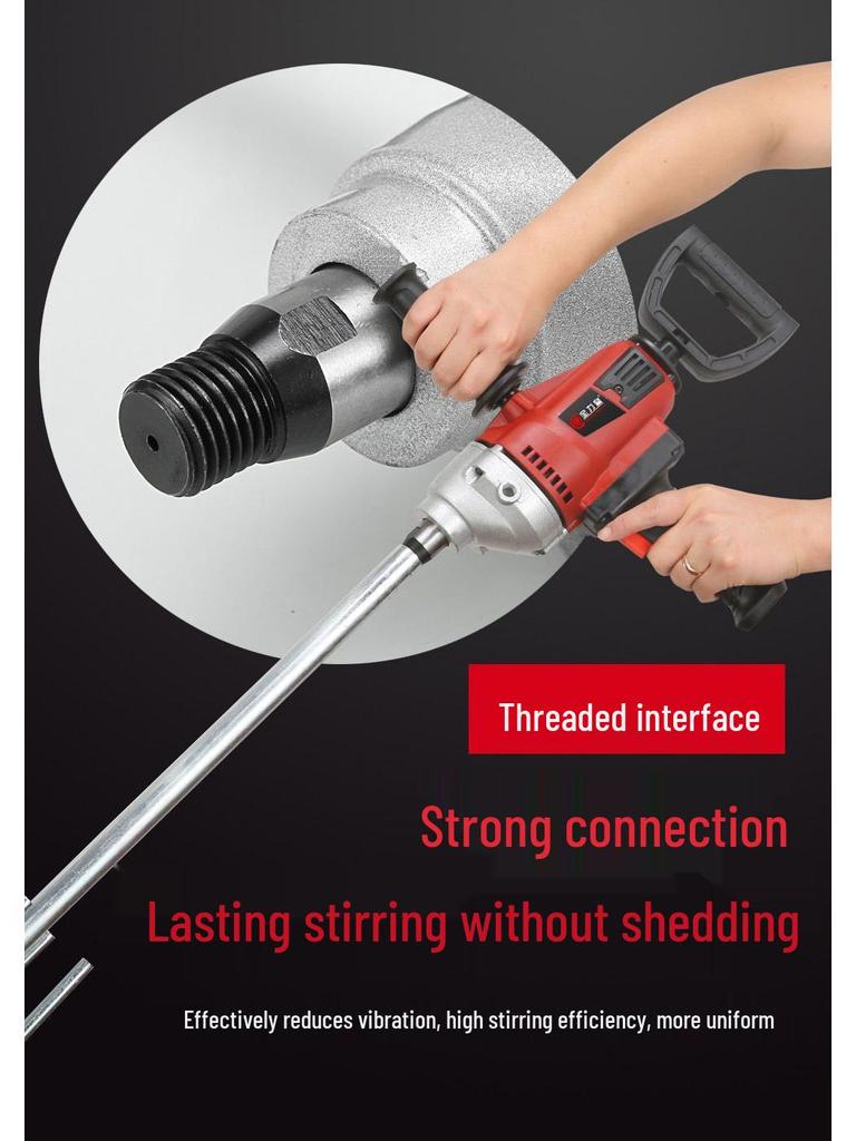 Multifunctional Industrial Mixer: Mortar, Cement, Paint, Putty & Water Drill