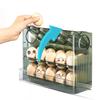 Three-Layer Flip-Up Egg Storage Box for Refrigerator - Fresh-Keeping Kitchen Organizer