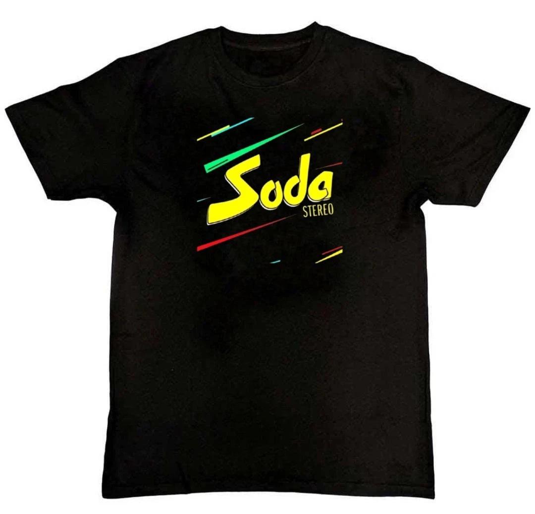 Soda Stereo Graphic Print Unisex Mens T-Shirt S M L XL 2 3 4 XL XXXL