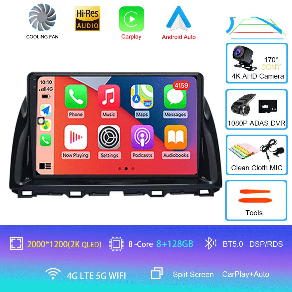 10.1"Android 14 Vedio Player Car Multimedia For Mazda CX5 CX-5 2012 - 2015 Car Autoradio Gps Navigation Stereo 2din HeadUnit 4G