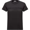 Monochrome Round Neck Short Sleeve T-Shirt Women Tops Black K1-093-8C00044-89AUO-999
