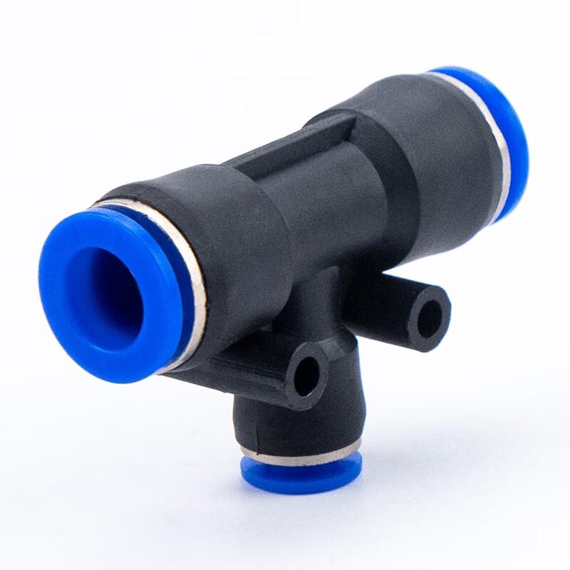 Haisidick Plastic Reducing T-Connector for Air Hoses CN Plug (adapter Included)