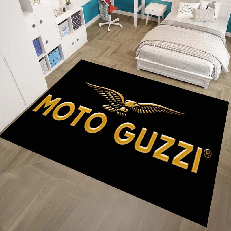 ANIME M-Moto Guzzi Floor Mat Absorbent Floor Mat Non-Slip Entrance Rug for Bathrooms Restrooms and Toilets
