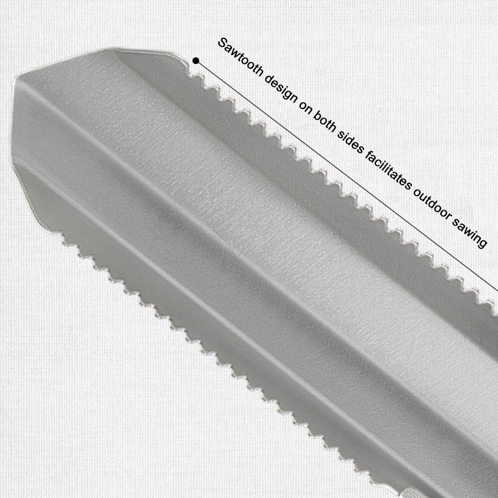 Multifunksjon utendørs liten spade Bærbar håndspade Lett hagespade i titan graving