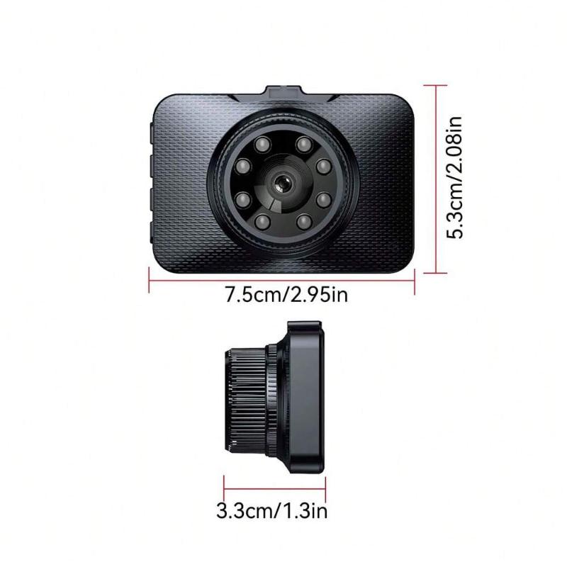 

2.4 Inch Driving Recorder with Infrared Night Vision - Car DVR & Parking Monitor (Black Box Recorder Q11) чёрный