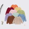 0-7 ans Pull d'hiver pour bébé Enfant en bas âge Enfant Garçon Fille Vêtements Manches longues Haut Basique Pull en maille Tricots Uni Pull pour bébé