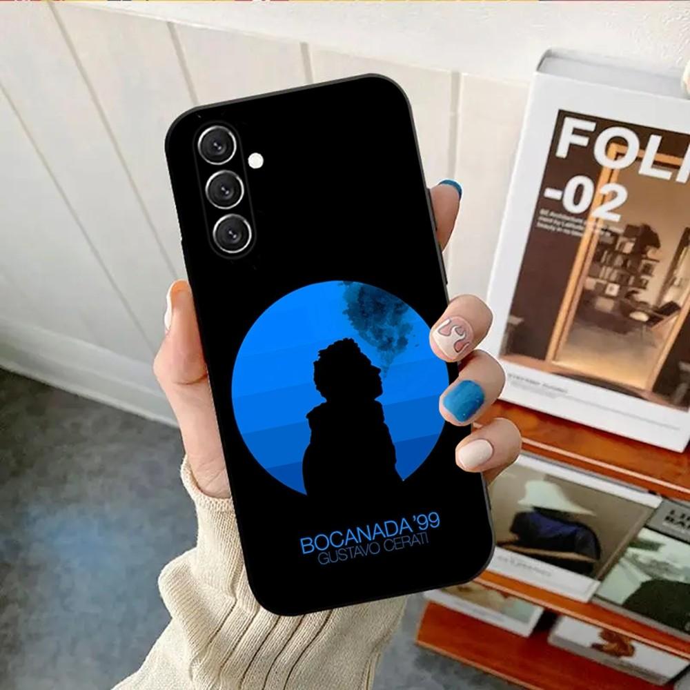Gustavo Cerati Soda Stereo Phone Case For Samsung Galaxy A13,A21s,A22,A31,A32,A52,A53,A71,A80,A91 Soft Black Shell