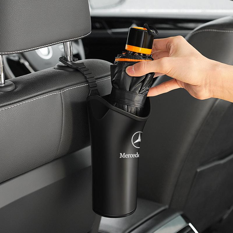 1/2 ks Úložný box do auta Organizér na deštníky a odpadky Kbelík pro Mercedes Benz Amg W204 W205 W211 W212 W213 A S M B C E R G Třída