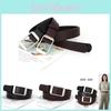Minimalist Pu Leather Womens Belt With Matte Silver Buckle For Casual Style