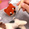 Needle Felting Kits 40 Colors Wool Roving Set Needle Felting Starter Kits with Felting Tool Needle Felting Supplies