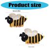 Fashionable Bee Hair Claw Secure Grip Hair Claw Versatile Hair Styling Clip for Various Hairstyles and Ages