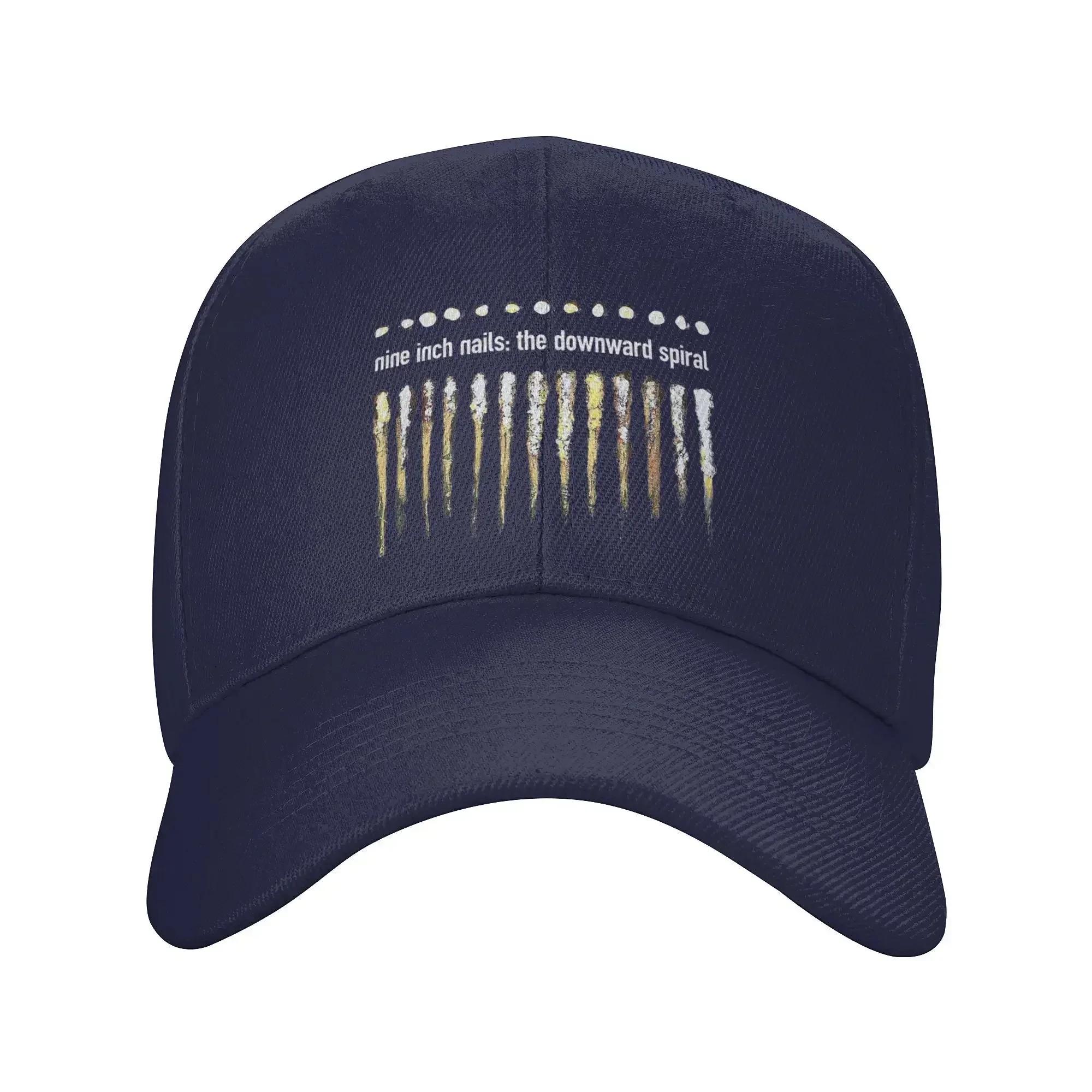 

All Season Nine Inch Nails Baseball Caps Merch For Unisex Stylish Rock Band NIN Trucker Hats Adjustable Adjustable
