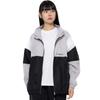 Urban Players New England Oversized Windbreaker Jacket (Grey)