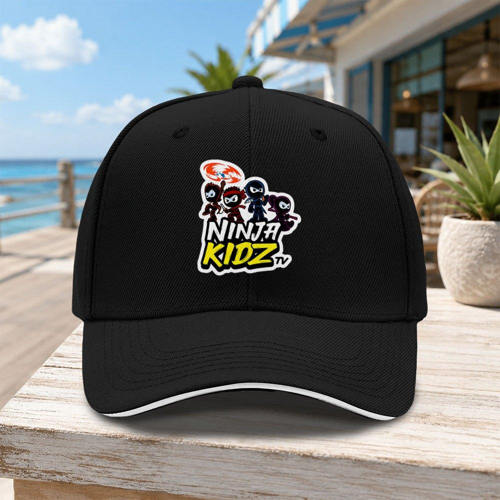 Unisex Ninja Kidz TV Sandwich Baseball Cap  Street Fashion Casual Sports Dad Hat for Kids  Adults