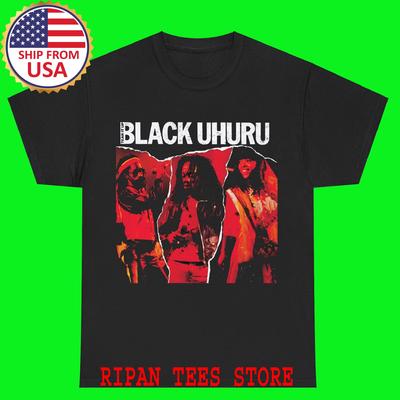 Black Uhuru T-shirt Nera Top Unisex
